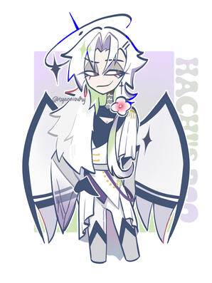 Biến OC thành nhân vật trong Hellaverse. OC belongs to Hạ Chi Vũ (FB)